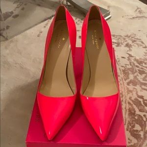 Neon Pink Kate Spade Pumps Size 9